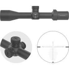 Vector Optics Tauron 6-24X50 Hd Mıl Ffp Prs Tüfek Dürbünü (Scff-81)