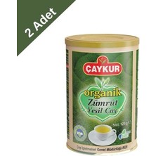 Çaykur Organik Zümrüt Yeşil Çay 125 gr x 2 Adet
