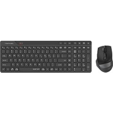 A4TECH FB2800C Aır2 Kablosuz Klavye Mouse Set-Siyah