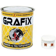 Grafix G12 Mermer ve Taş Yapıştırıcı Bej Renk 0.500 gr