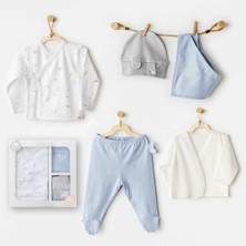 NessiWorld AC25600 Ocean Is My Happy Place 5 Parça Hastane Çıkışı White