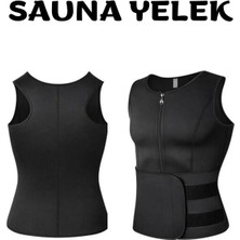 Markaflex Zayıflama Korsesi Termoform Sauna Yelek | Kadın Erkek Sporcu Korsesi | Karın Bölgesi İnceltici Shapewear