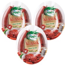 Pınar Klasik Dana Sucuk 180 gr x 3 Adet