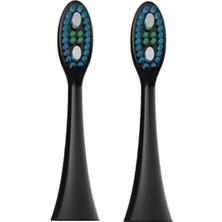 Neutron NTL-TB-01EB Şarjlı Sonik Diş Fırçası Yedek Başlık Siyah 2 Adet