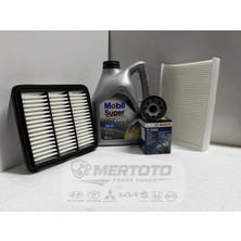 Mobil Kia Ceed Benzinli ( 08-12 ) 5W-30 Yağ - Hava- Polen Bakım Seti