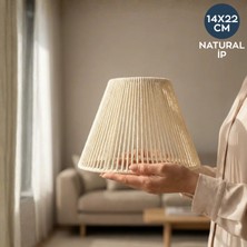 Homing Natural Ip El Yapımı Abajur Başlığı