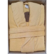 Özdilek Colourıst Bal Sarısı Şalyaka Bornoz (Xl)