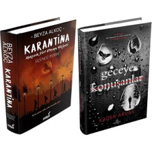 İndigo Kitap Geceye Konuşanlar 1 Ciltli ve Karantina 3 Ciltli Beyza Alkoç 2li Set