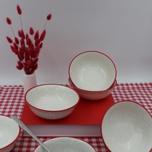 Arna Porselen Kiraz 14 cm Çorba Kasesi 6 Adet