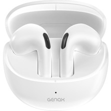 Genax iPhone 15 / 16 Pro / 17 Pro Max ve Samsung Galaxy S23 / S24 / S25 Uyumlu Staccato Bluetooth Kulaklık