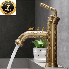 OEM Banyo Lavabo Bataryası Yeni Desenli Tasarım Antik Renk 7 Yıl Garantili Ithal