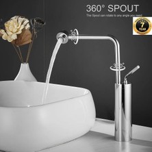 OEM Banyo Çanak Lavabo Bataryası Yeni Model Tasarım Krom Renk 7 Yıl Garantili Ithal