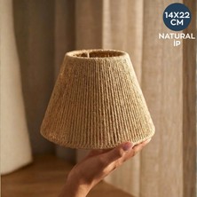 Homing Natural Ip El Yapımı Abajur Başlığı