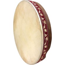 Brahner Bendir 42CM. Gerçek Deri Gizli Alyan Akortlu