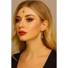 Kaftan Collection Hint Alınlık ve Hint Küpesi 3lü Set