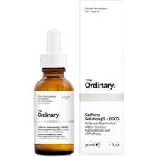The Ordinary 30 ml Caffeine Solution 5% + Egcg Göz Serumu Pigmentasyon ve Şişlik Görünümünü Azaltır