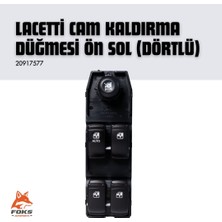 QS Lacetti̇ Cam Kaldırma Düğmesi Ön Sol (Dörtlü)