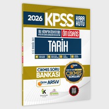 Karakutu Yayınları 2026 Fullönlisans Kpss Tarih Kara Kutu Ösym Çıkmış Soru Bankası Son 15 Yıl (Sadece Ön Lisans)