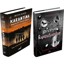 İndigo Kitap Geceye Konuşanlar 1 Ciltli ve Karantina 4 Ciltli Beyza Alkoç 2li Set