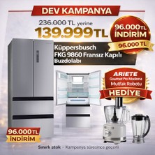Küppersbusch FKG9860.0E Buzdolabı Alımına Ariete Gourmet Pro Moderna Mutfak Robotu