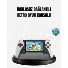 Najmaddin 4.3 Inç Ekranlı Retro Oyun Konsolu – 64 GB Hafızalı, Şarjlı ve Multimedya Destekli