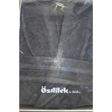 Özdilek Colored(Avm) Antrasit Şalyaka Bornoz (Xl)