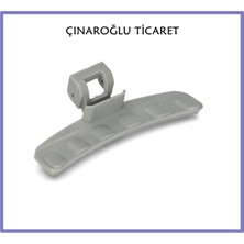 Çınaroğlu Ticaret Samsung WF8802RPF1 Çamaşır Makinesi Kapak Mandal Tutamağı 8 kg Gri MNDL002