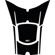 GP Kompozit Honda PCX 125 / 150 2025-2026 Uyumlu Tank Pad Siyah