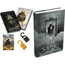 İndigo Kitap Saka ve Sanrı 4 Ciltli ve Misafir Ciltli Beyza Alkoç 2li Set