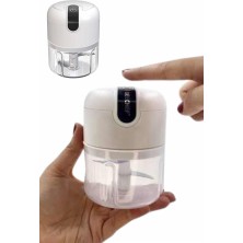 Store Mania Ieg™ Mini El Rondosu Şarjlı Doğrayıcı Taşınabilir Rondo Blender 250 ml