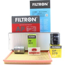 Opel Astra F 1.4 1.6 Periyodik Bakım Seti Filtron Marka
