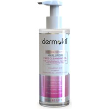 Dermokil Hyaluron Cilt Tonu Eşitleyici Yüz Temizleme Yağı 150 ml