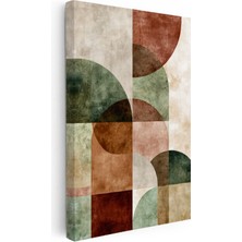 Kanvas Tablo Geometrik Şekiller Soyut Tablo Ev Ofis Duvar Dekoru