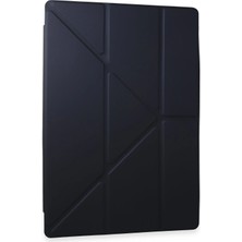 Mey Ithalat®  Samsung Galaxy Tab A9 Plus Kılıf Kalemlikli Mars Tablet Kılıfı - Lacivert