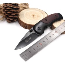 Çılgıntrend Kişiye Özel Isim Yazılı Cep Çakısı – Ahşap Detaylı Katlanır Outdoor Kamp Çakısı