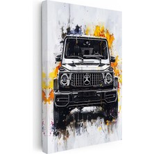 Kanvas Tablo Mercedes G Serisi Jip Suv Mercedes Tablosu Ev Ofis Duvar Dekoru