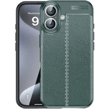 Mey Ithalat®  iPhone 16 Kılıf Auto Focus Kapak - Koyu Yeşil