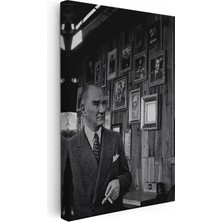 Kanvas Tablo Atatürk Sergi Alanı Tablolar Atatürk Tablosu Ev Ofis Duvar Dekoru