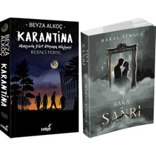 İndigo Kitap Saka ve Sanrı 4 ve Karantina 5 Beyza Alkoç 2li Set