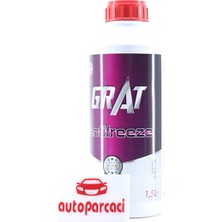 Antifiriz Kırmızı 1,5  Litre -40 Derece Grat Marka