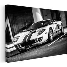 Kanvas Tablo Ford Gt 2005 Le Mans Efsanesi Cadde Versiyonu Ford Tablosu Ev Ofis Duvar Dekoru