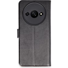 Mey Ithalat®  Xiaomi Redmi A3 4g Kılıf Trend S Plus Kapaklı Kılıf - Siyah