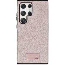 Mey Ithalat®  Samsung Galaxy S23 Ultra Bright Simli Kapak - Pembe