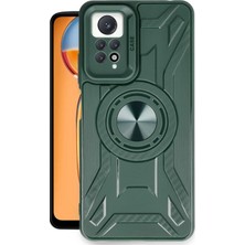 Mey Ithalat®  Xiaomi Redmi Note 12 Pro 4g Kılıf Lincoln Silikon - Koyu Yeşil