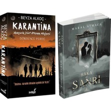 İndigo Kitap Saka ve Sanrı 4 ve Karantina 4 Beyza Alkoç 2li Set