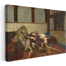 Kanvas Tablo Harem Dairesi Cariyeler Osmanlı Tablosu Ev Ofis Duvar Dekoru