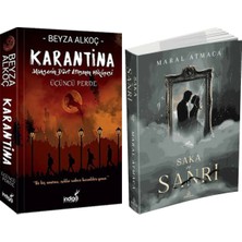 İndigo Kitap Saka ve Sanrı 4 ve Karantina 3 Beyza Alkoç 2li Set