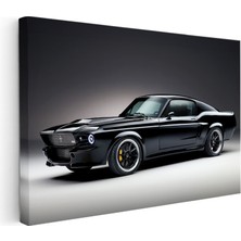 Kanvas Tablo 1967 GT500 Klasik Amerikan Kası Ford Mustang Tablosu Ev Ofis Duvar Dekoru