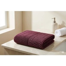 Özdilek Adrıa Mürdüm Banyo Havlusu 100*150