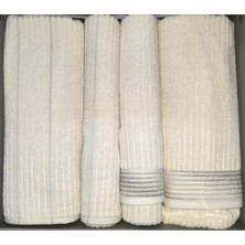 Özdilek Modern Ikat Bej-Bej Best Set (Hamam Takımı)